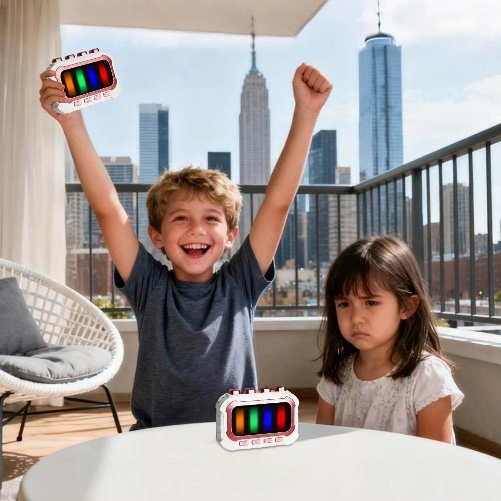 Electronic Kid Fingertip Fidget Toy Fast Press Puzzle Game Machine Music Rhythm Game  Home Use