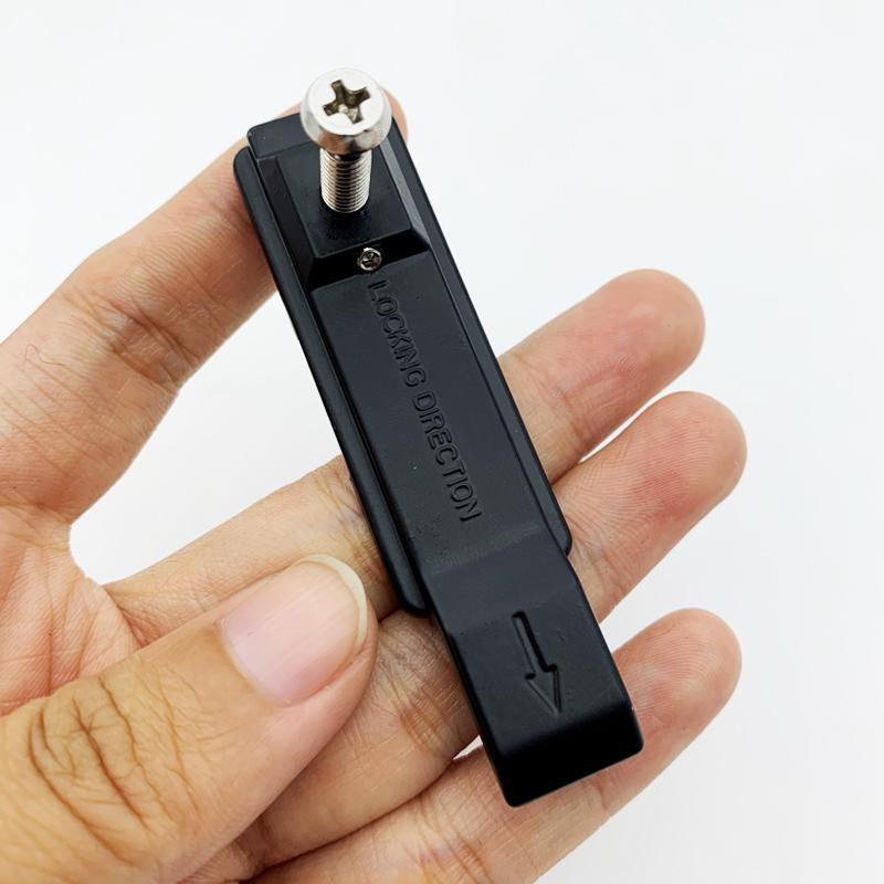 Aluminum Alloy Kitchen Balcony Sliding Buckle Lock Seat Screw Sliding Window Lock Seat Lock Nail Accessories