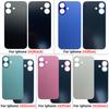 Top Back Battery Glass Cover With Wide Big Camera Hole For Iphone 16 / For IPhone 16 Plus Rear Housing Replacement