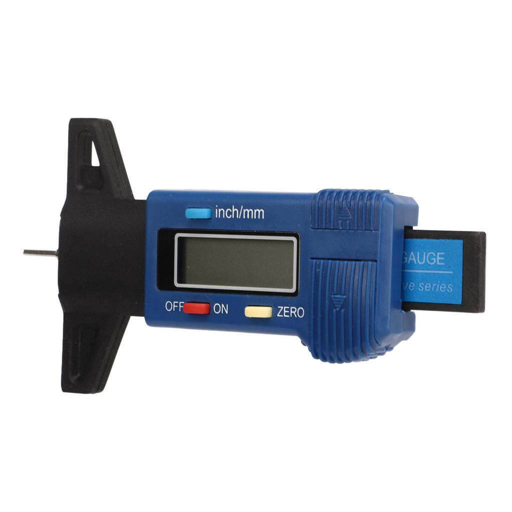 Digital Tyre Tread Depth Gauge 0?25.4mm Universal Fit for Motorcycle Car Pickup Truck Tires