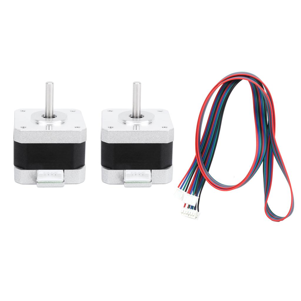 42 Stepper Motor 1.8 degrees  2 Phase 1.2A 0.3N.M Torsion Accessory for 3D Printer Carving Machine