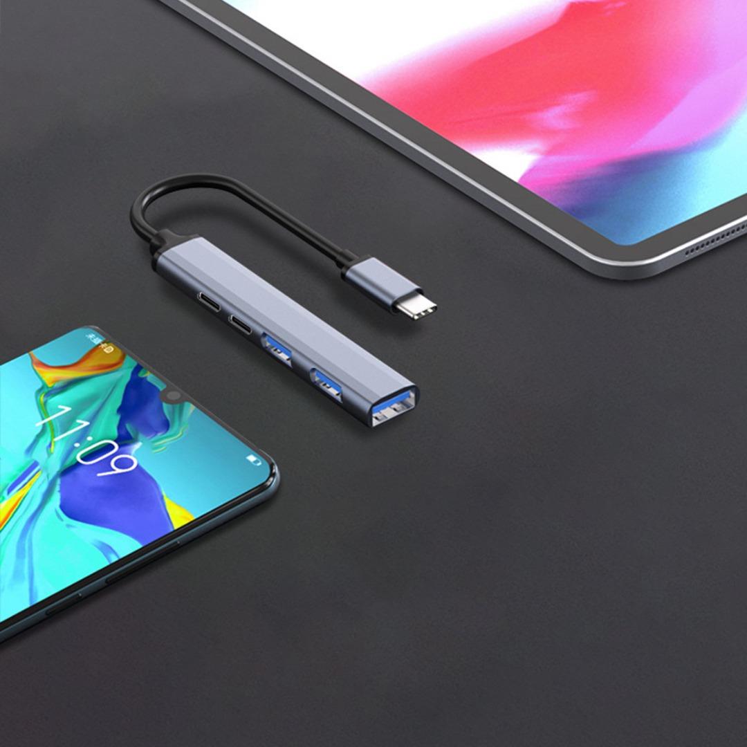 

Dagu Новый USB C 3.0 HUB Type-C Splitter PD Быстрая зарядка для Macbook Air M1 iPad Pro