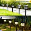 Solar Wasserdichte Außenwegleuchten - Villa, Garten, Terrasse, Rasen, Landschaftsbeleuchtung