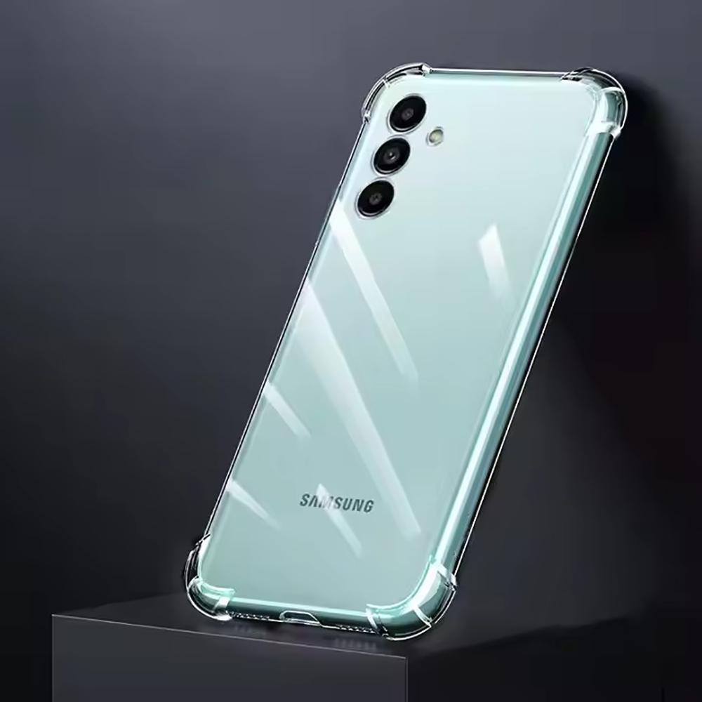 Anti Fall Clear Soft Case For Samsung Galaxy M01 Core M02 M10 M10S M11 M13 M14 M15 M20 M21 M23 TPU Shockproof Transparent Cover