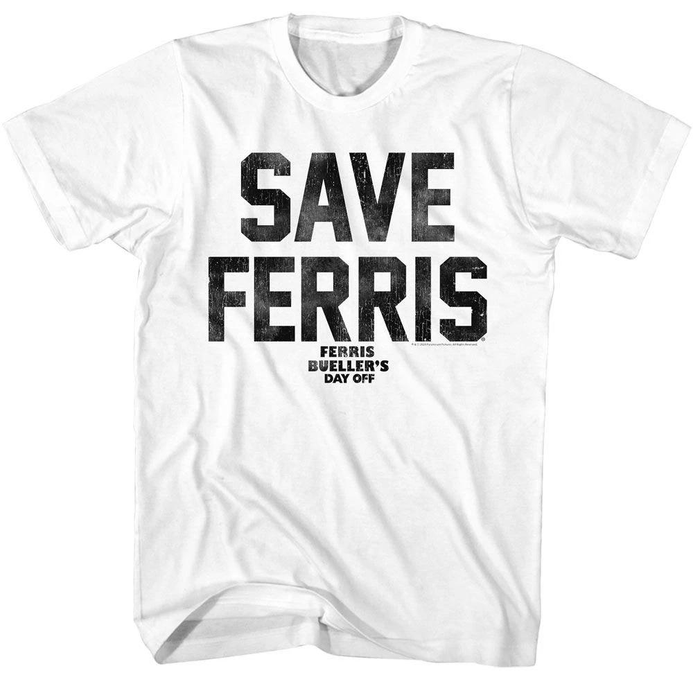 Ferris Beuller Save Ferris Again Movie Shirt 120