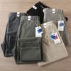 2025 Spring/Autumn Men's Retro Loose Straight-Leg Cotton Casual Pants