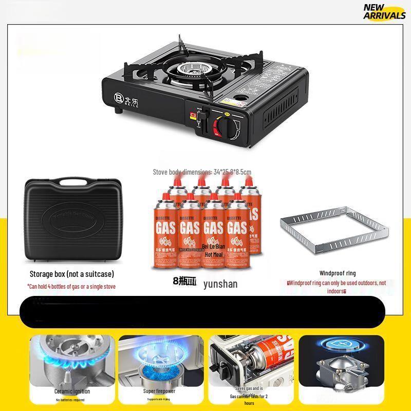 NuFeng Portable Outdoor Gas Stove Kit