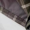 2025 Autumn/Winter Women's Elegant Plaid Button Half Skirt - European & American Style Fashion