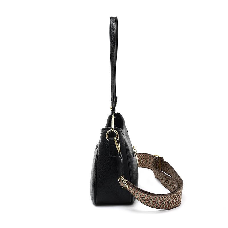 Nuova borsa quadrata piccola, elegante e semplice, grande capacità, borsa a tracolla di temperamento, texture in pelle morbida, borsa a tracolla per uscire e per il lavoro