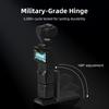 FLYMILE Action Camera Magnetic Foldable Mount Handle Grip Adjustable Angle Desktop Stand for Outdoor/Indoor