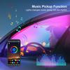 Colorful RGB Led Interior Car Lights Strip Acrylic Ambient Lights Neon Dashboard Atmosphere Backlight with USB Music Sync Rhythm