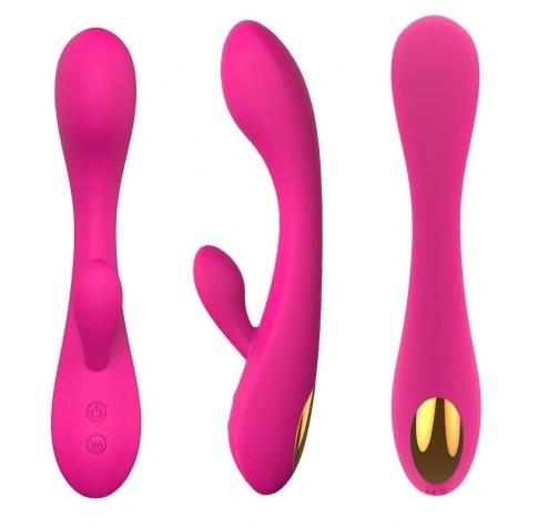 Boom Bunny Vibrator with 9 vibration modes Red Rose