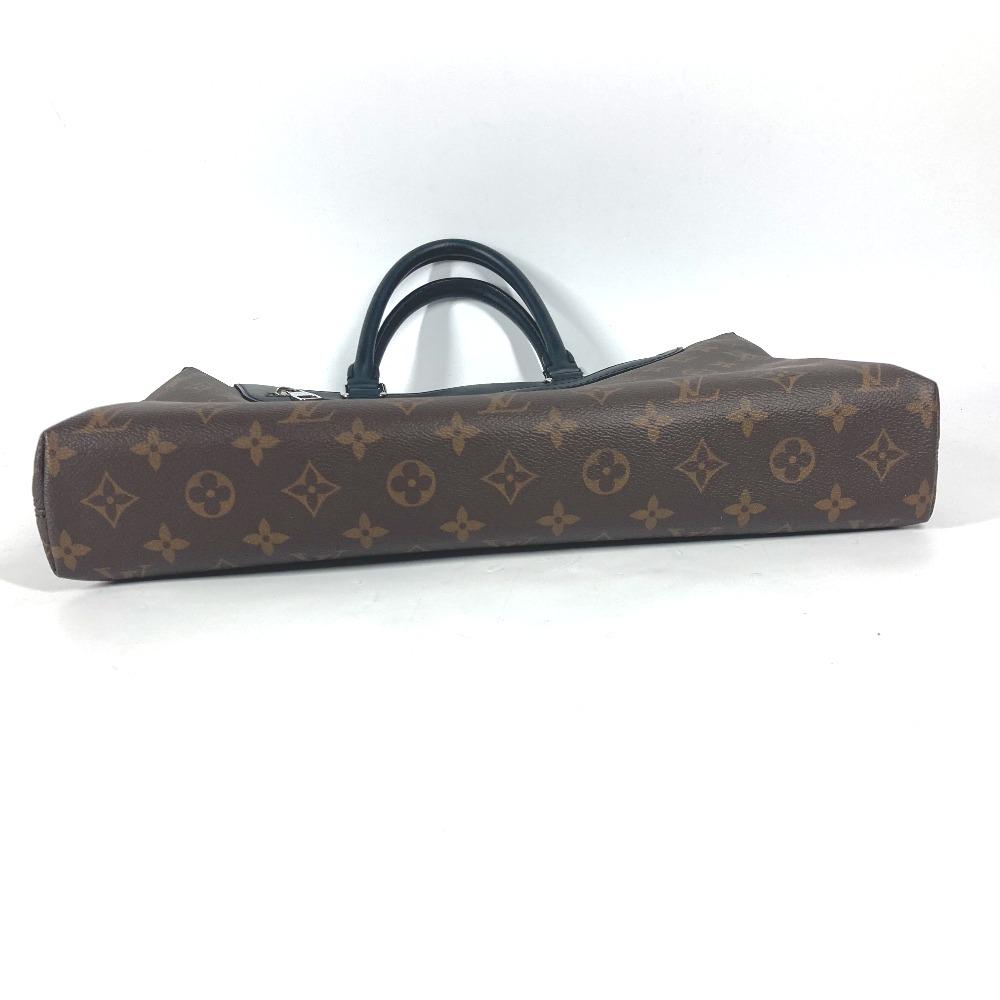 Louis Vuitton M54019 MonogramMacassar Porto Document Jour PDJ 2WAY Hand Bag