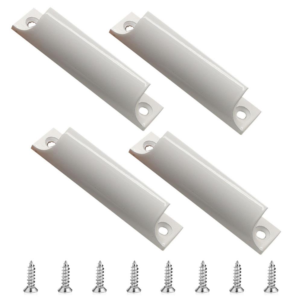 4 st Möbelhandtag Skåpsknoppar Köksskåpshandtag Lådhandtag Aluminiumlegering Skärmfönsterhandtag Beslag