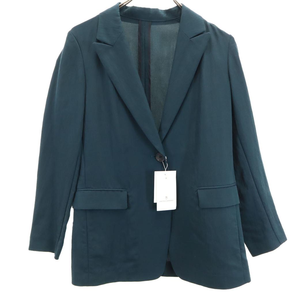 unused UNITED ARROWS tailored jacket 36 Deep green Ancon Women Used
