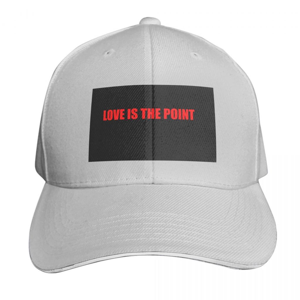 Love Is The Point Baseball Cap Moisture Wicking Quick Dry Curved Brim Classic Fit Low Profile Unstructured