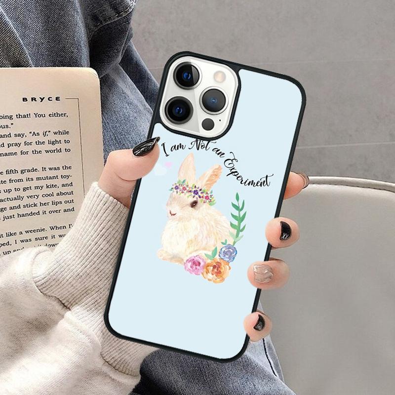 Vegetarian Quotes VEGAN FOOD ANIMAL LOVE VEGGIE Phone Case for iPhone 17 Air 16 16e 15 Plus for Apple 13 11 12 14 Pro Max
