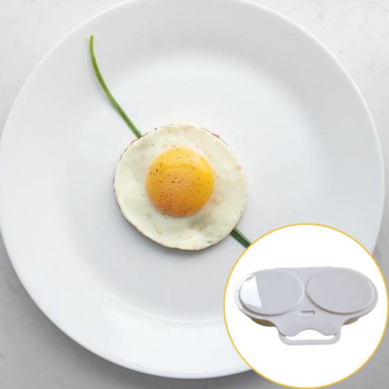 Portable Microwave Egg Steamer Reusable Plastic Cooking Mold Easy Clean Kitchen Gadget for Fast Breakfast Making