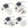 1Set Battery Operated Quartz Clock Movement Replacement with 22mm Pointer Fitting Home Clock Decoration Accessories
