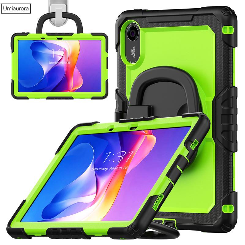 For Xiaomi Redmi Pad 2 Pad2 11 Inch 2025 Heavy Duty Rugged Tablet Case Rotation Pull Ring Stand Strap Shockproof PC Cover Funda