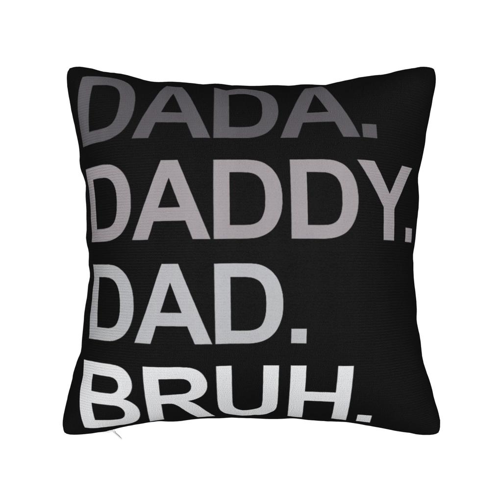 Funny Fathers Day Dad Gifts Pillowcases Accessories Printing Cushion Cover Gift Throw Pillow Case Cover Bedroom Multiple Sizes