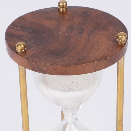 Personalized  Sand  Timer, Nautical Wood and Brass Sand Timer, Hourglass with Sand Glasses