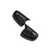 Carbon Fiber Look Ox Horn Rear View Mirror Cover For Mitsubishi Lancer EVO 2013-2016