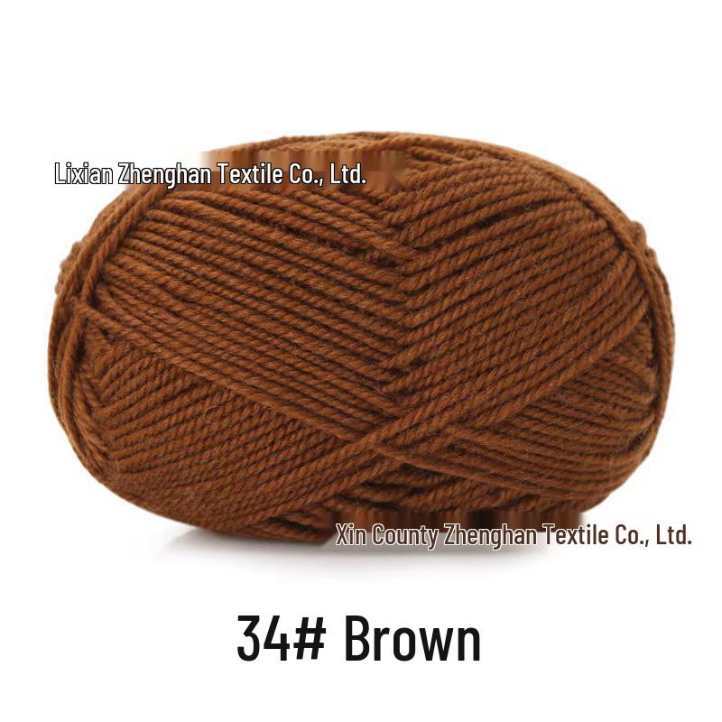 Snowy Velvet 3-Ply Medium Thick Yarn Kit: Knitting Needles, Scarf, Sweater, Baby Yarn, Crochet, DIY Material.