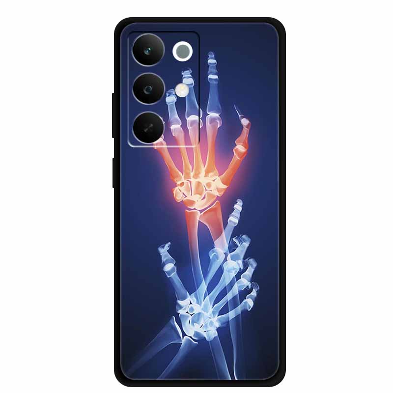 

Чохол для телефону Realme C85 5G 2025 Квіти Чорний Силіконовий М яка Задня Кришка Чохол Для Realme C85 Pro Чохол 6.8 C 85 Pro Coque Funda Realme C85 5G
