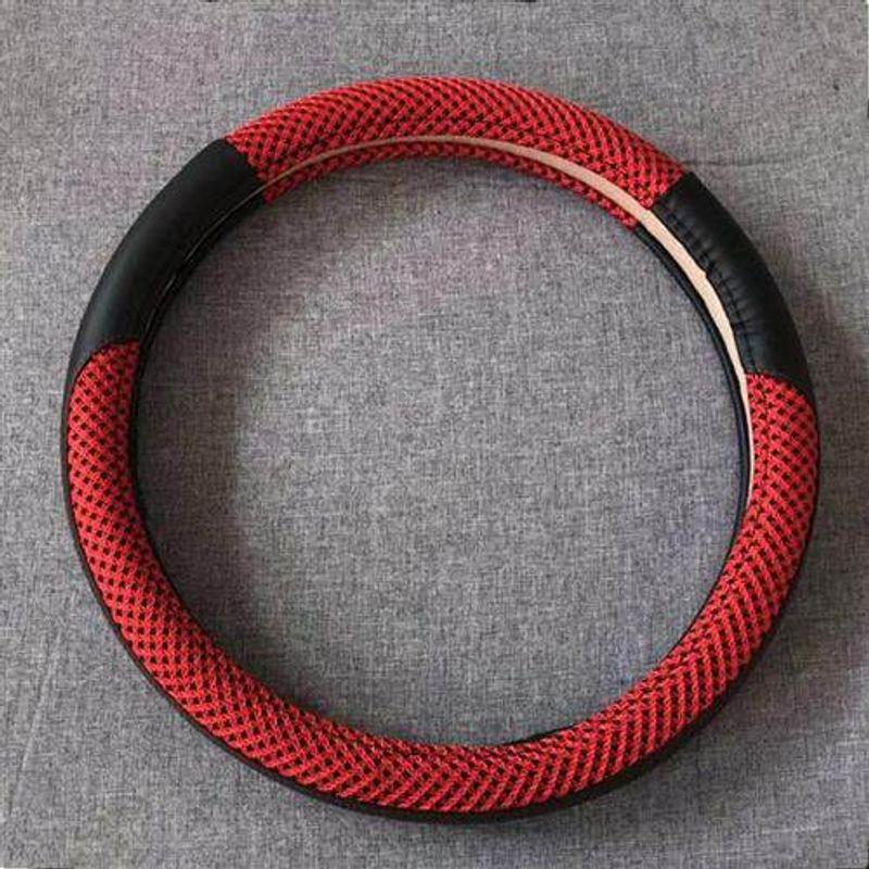 

Haiquan A9Q7H7I7H600 Elderly Mobility Electric Vehicle Steering Wheel Cover Anti-Slip and Anti-Sweat Universal Handle Cover for Men and Women Red