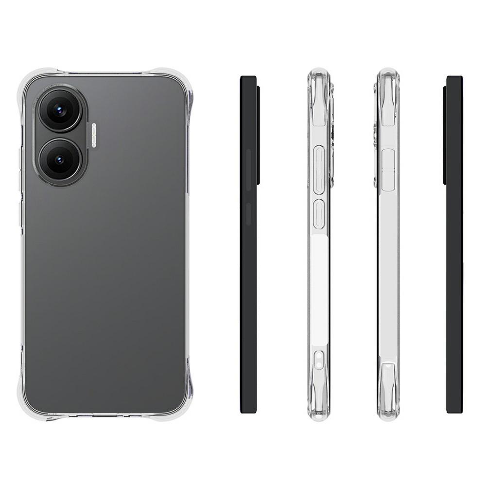 Etui TPU na telefon Xiaomi Poco F7 5G/Redmi Turbo 4 Pro 5G Antypoślizgowe Przezroczyste Etui na Telefon Komórkowy