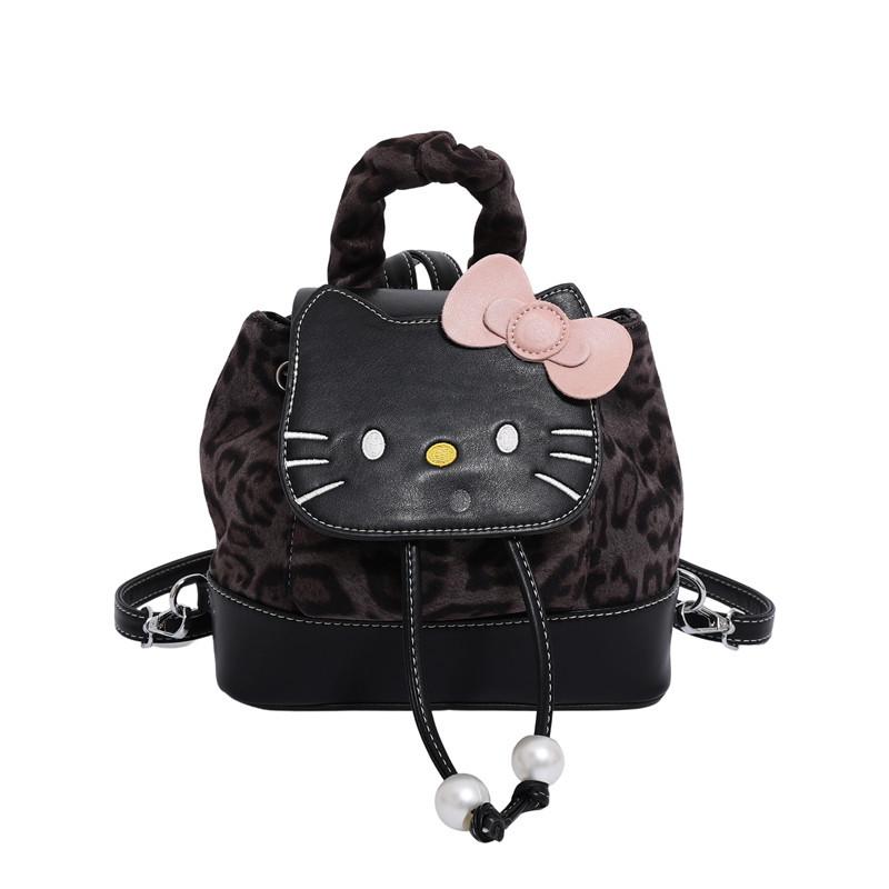 Damski plecak w panterkę: Modna, codzienna torba studencka i dojazdowa 2025 o dużej pojemności.