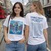 Take That Turnesi 2026 Beyaz Tişört İngiltere Stadyum Tur Tarihleri Arka Baskı The Circus Live Yaz Konseri Tişörtü Toplu Alımda Tasarruf Edin
