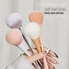 Japanese Long Handle Nail Dust Brush & Korean Makeup Cleaning Brush