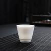 Chinesische weiße Porzellan-Teetasse Kung Fu Teegeschirr Keramik-Teeschale Kreative handgefertigte Tassen Kleines Weinglas Phnom Penh Teetassen Geschenk