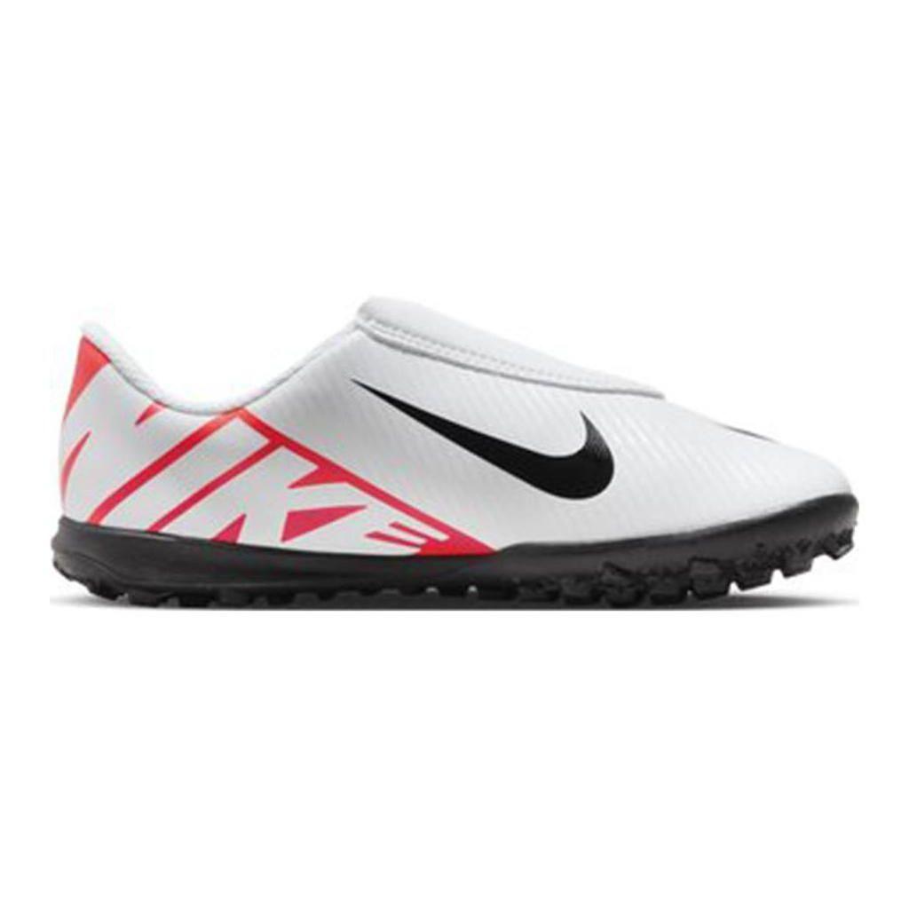 Nike Sports Artificial Turf Non-Slip Durable Low-Top Soccer Shoes Bright Red Kids Soccer Shoes DJ5966-600