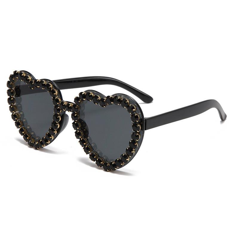Fashion Heart Shaped Sunglasses For Women Men With Pc Frame Autumn