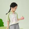 Xiaoyinman Girls' Lapel Short-Sleeve Polo Shirt