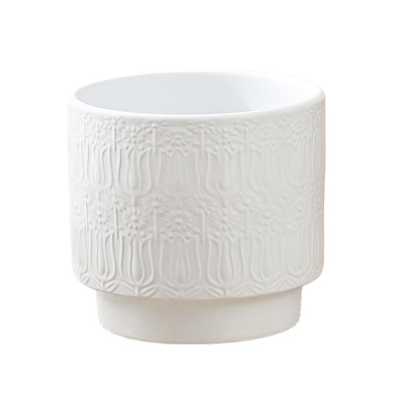 Lilang Creative Ceramic Flower Pots with Tray