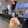 Bean Bag Fluffy Mouse Keychain Bag Charm Rat Plush Doll Adorable Hamster Pendant  Boys Girls