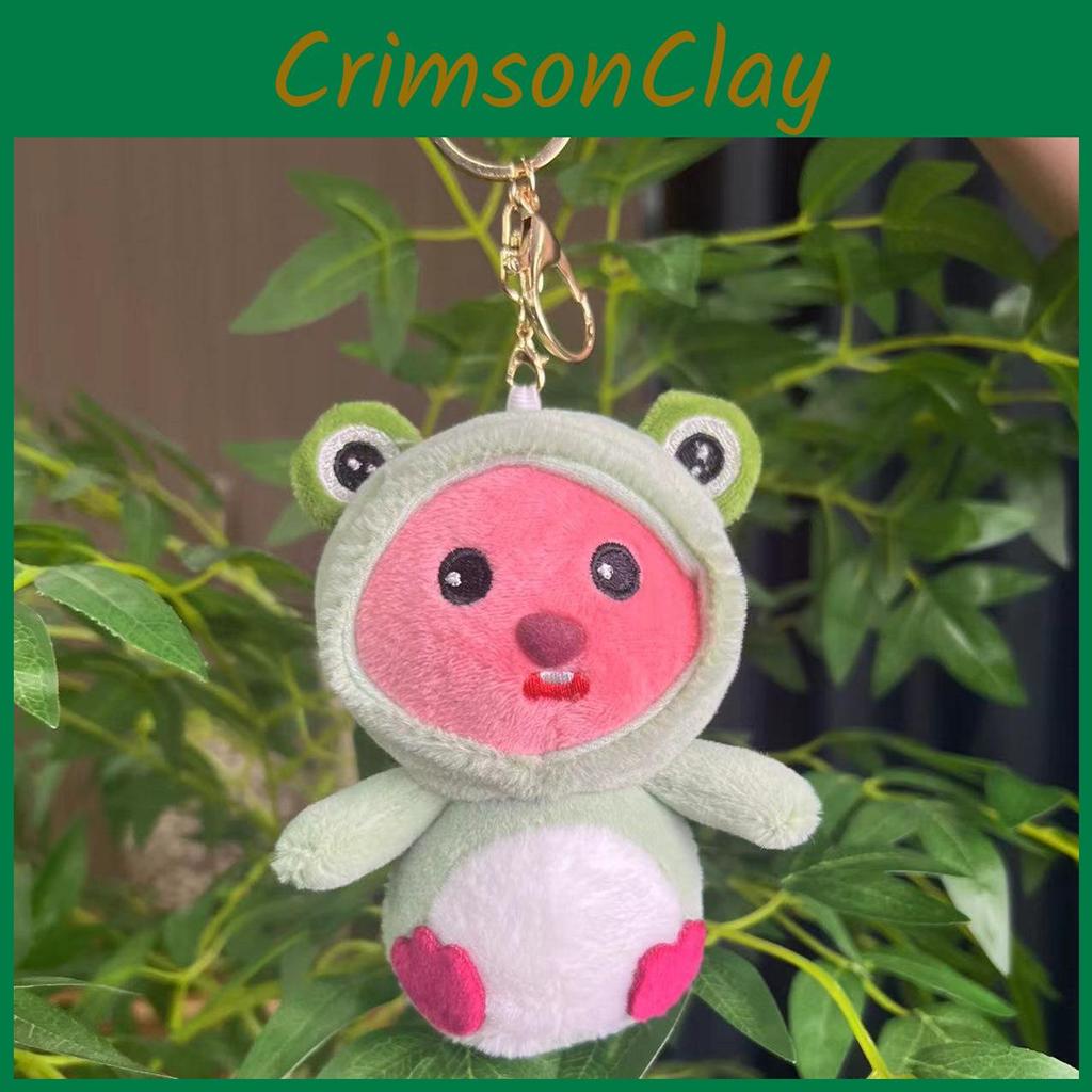 Cute Cartoon Animal Beaver Plush Pendant Keychain Perfect For Kids And Collectors In Colors Various
