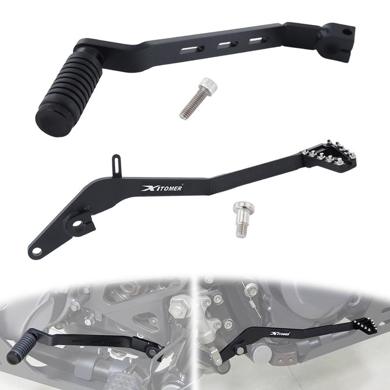 For Kawasaki KLR650 KLR 650 1987-2015 2016 2017 2018 Motorcycle Rear Foot Brake Pedal Lever Folding Gear Shifter Shift Lever