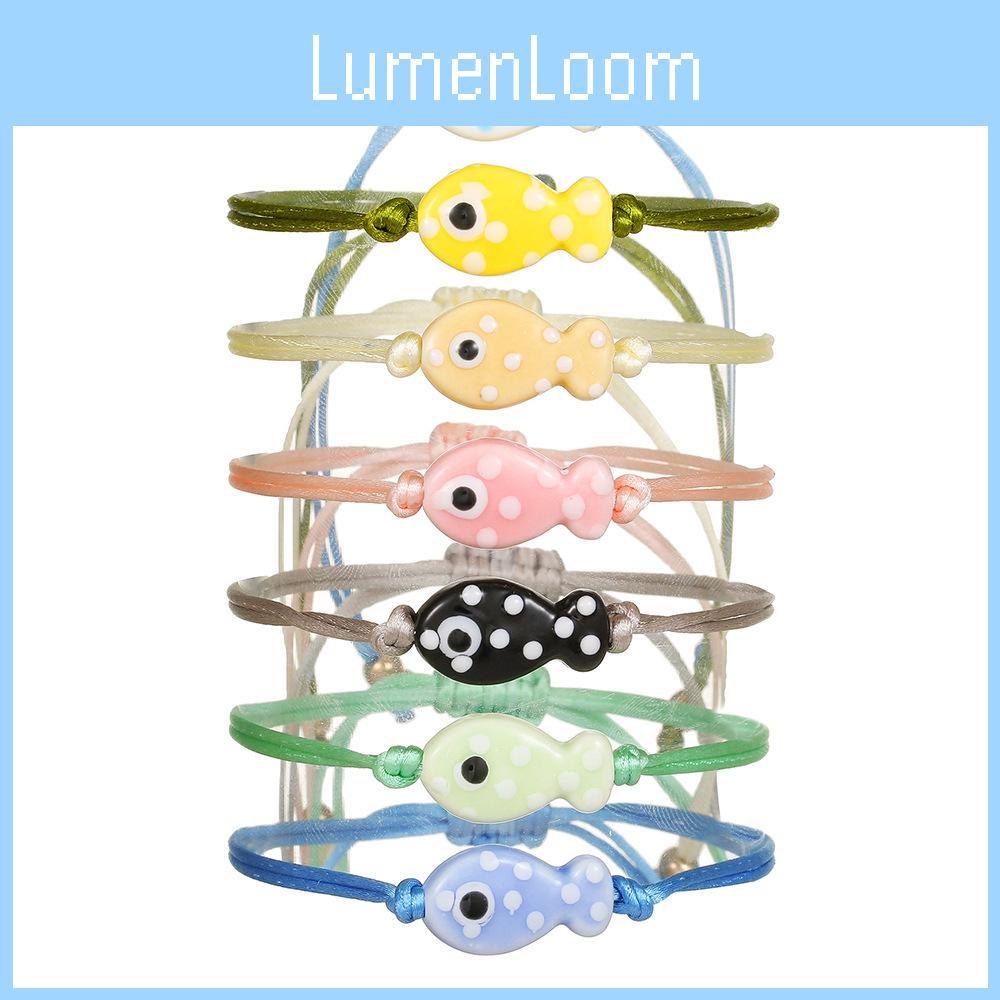 Handcrafted Ceramic Fish Bracelet For Travel Gifting Comfortable Unisex Animal Jewelry