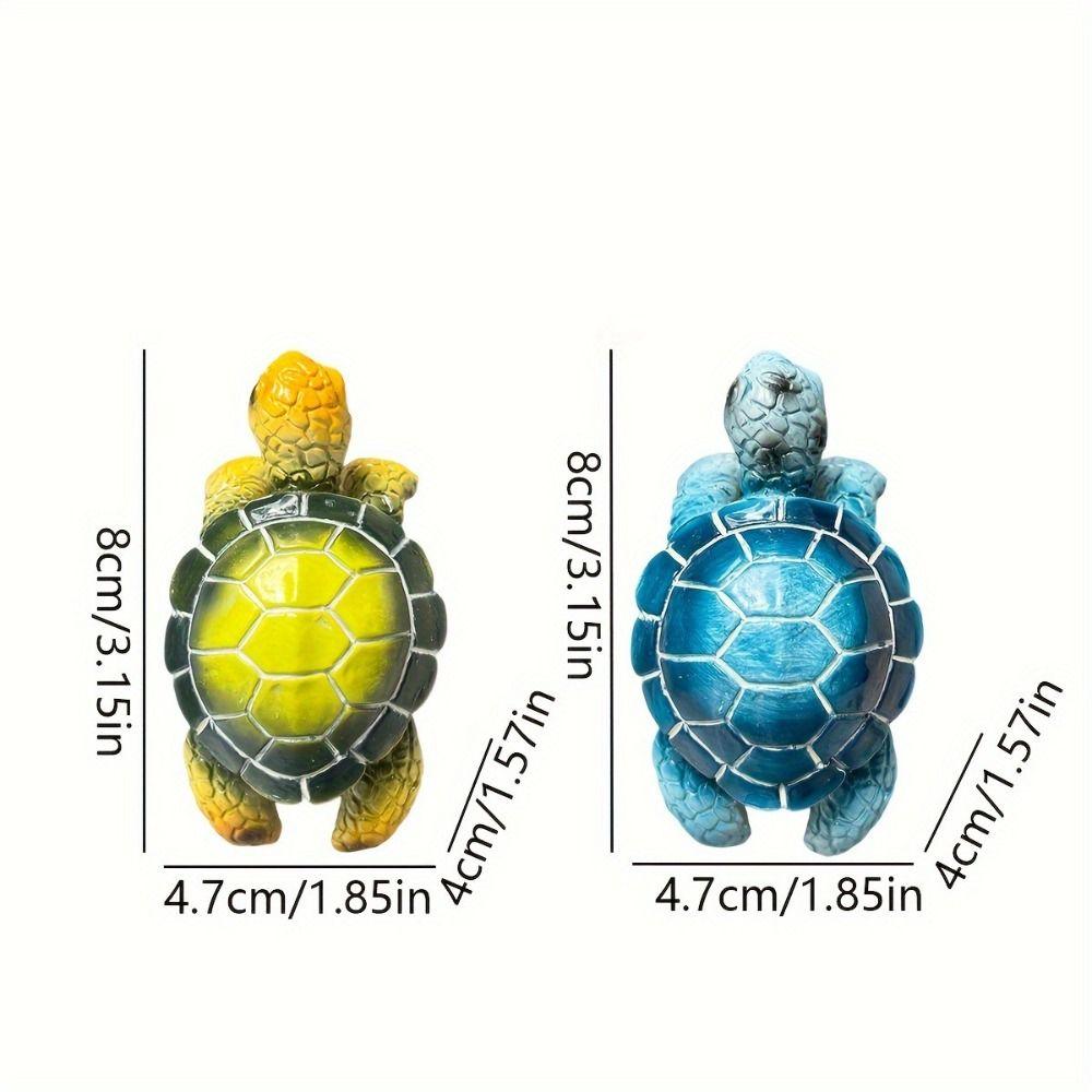 Cute Sea Turtle Flowerpot Hanger Cartoon Hanging Turtle Statue  Garden Yard Ornaments