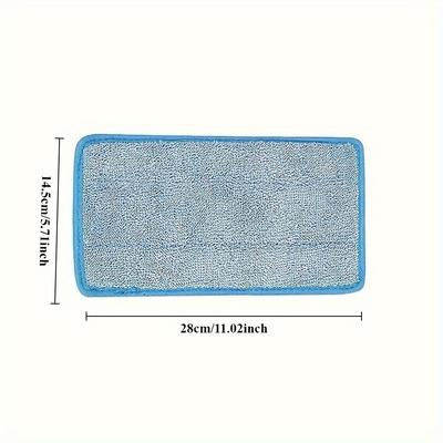 2 Replaceable Mop Pads, Mop Cloth, Suitable for Commercial/hotel Use!