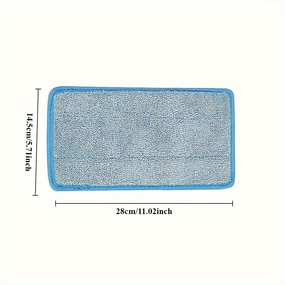 2/4pcs, replaceable mop pads, mop cloth, suitable for commercial/ hotel use