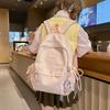 Schoolbag Dopamine Color Polka Dot Student School Bag Girlfriend Small Fresh Casual Backpack Large Capacity Lightweight Backpack