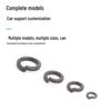8.8 High-Strength Blackened Spring Washer, GB93-76, 65 Manganese, Sizes M3-M30