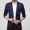 Men Blazer Autumn Fashion Slim Fit Men Suit  Blazers Male