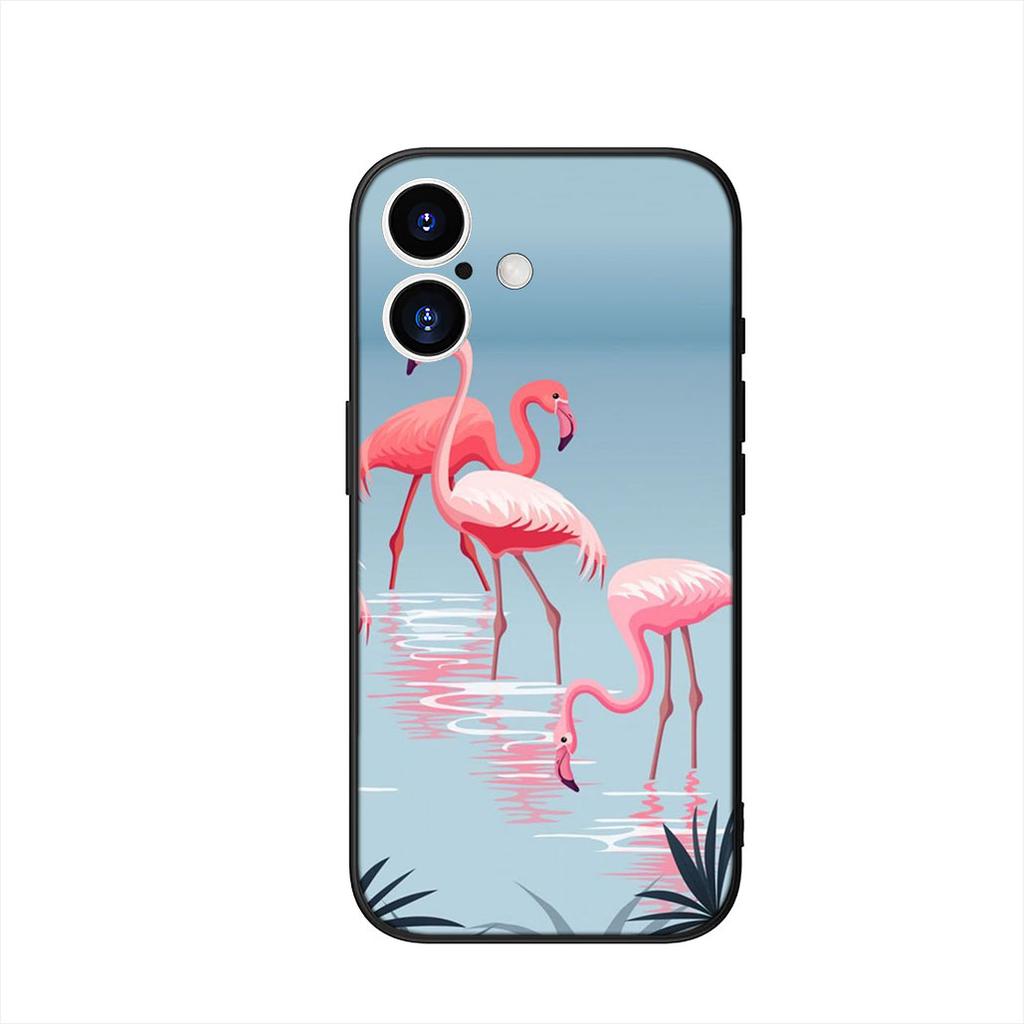 Flamingo Tier Handyhülle für Motorola Moto G54 G05 G24 G67 G55 G75 G9 G85 G15 G57 G86 Power Edge 50 30 Ultra Fusion neo Pro